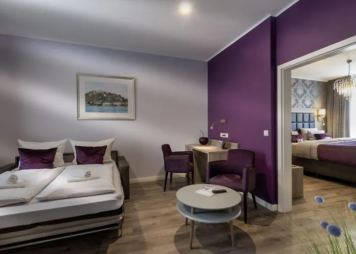 公寓 Apartmenthaus Burgenheimat In Bei Koblenz *