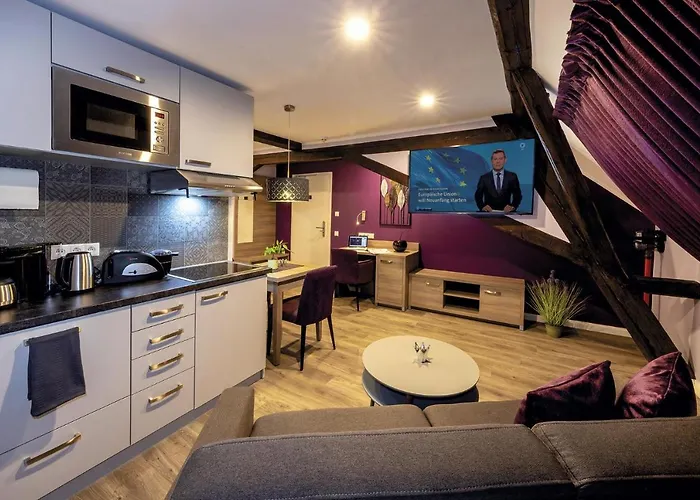 公寓 Apartmenthaus Burgenheimat In Bei Koblenz